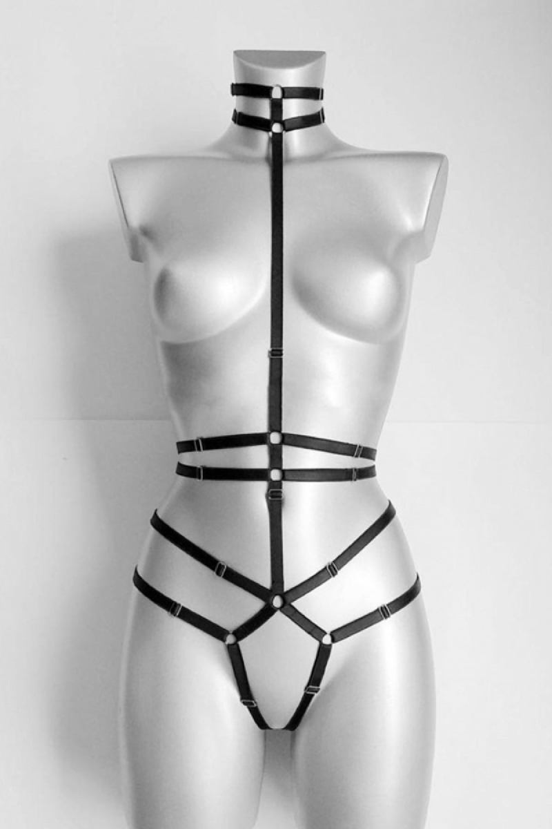 Crotchless Sexy Garter Harness