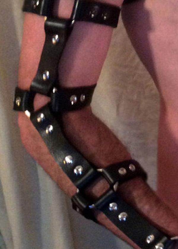Men's Leather Chest Harness