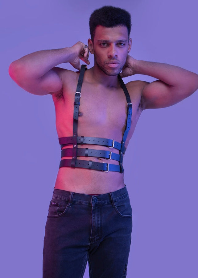 Men's Leather Sexy Harness