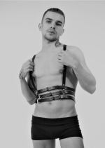 Men's Sexy Leather Harness
