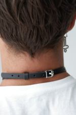 Men's Sexy Neck Collar Leather Harness