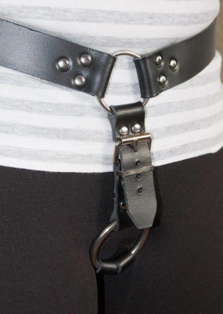 Men's Special Area Leather Harness