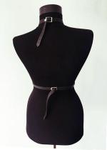 Women's Leather Chest Harness