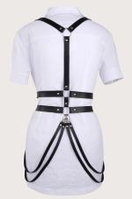 Chest Waist Strap Leather Harness Women Sexy Belt Adjustable Chest Wrap Stylish Lingerie