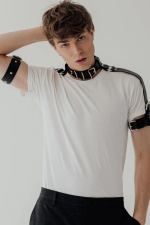 Stylish Men's Harness with Neck Bicep and Shoulder Detail