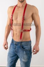 Leather Men's Trousers Accessory Leather Men's Harness